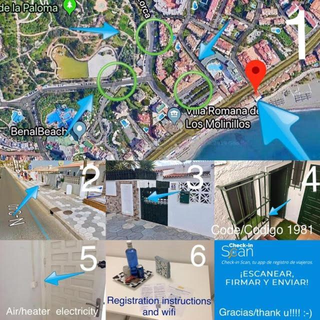 Apartamento Primera Linea Leilighet Benalmádena Eksteriør bilde